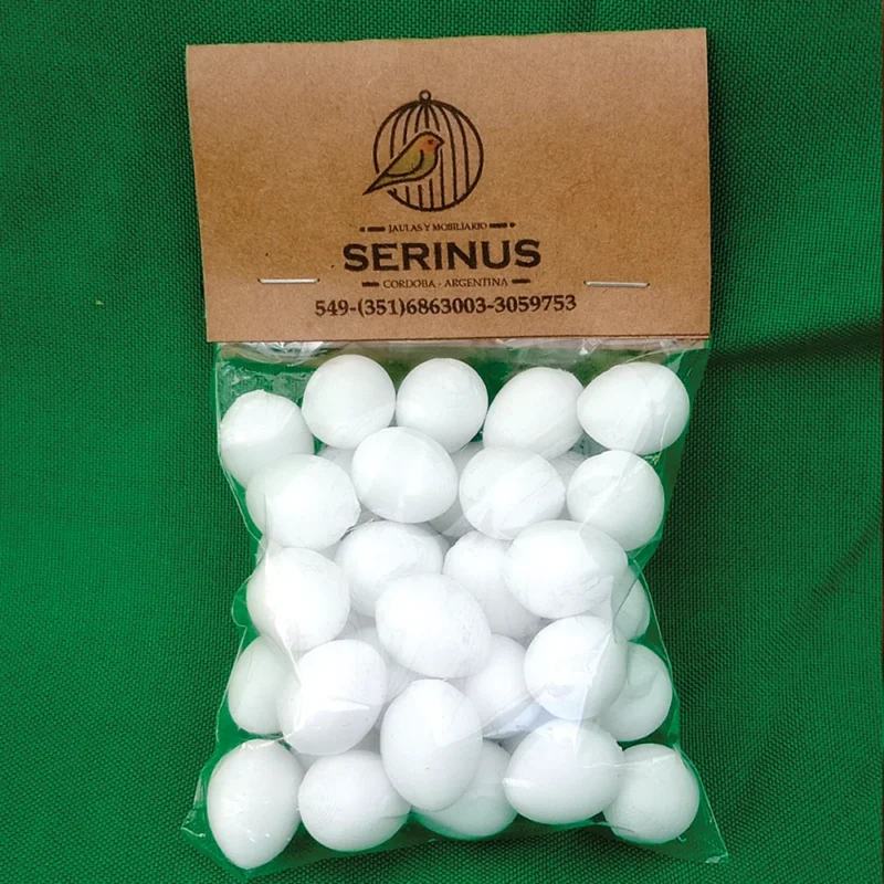 Huevos Plásticos Bolsa X 20 Unid